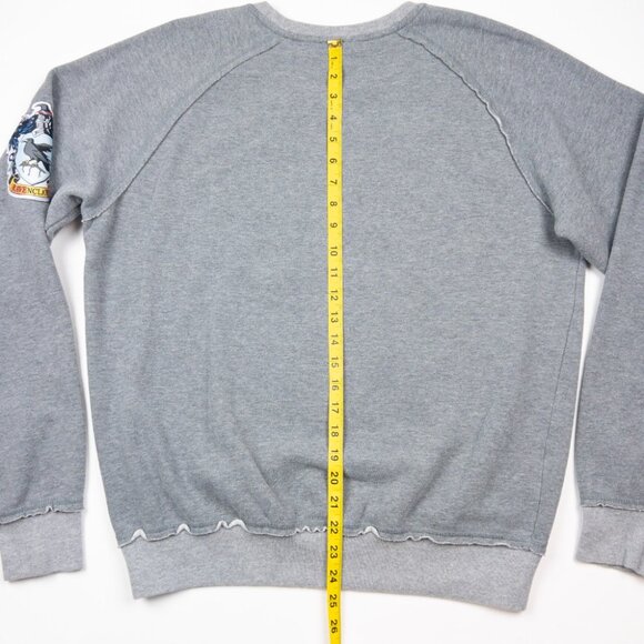Harry Potter Ravenclaw Sweatshirt Adult Large Gray Universal Studios Wizarding - Picture 10 of 13